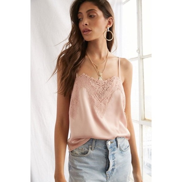 lace trim tank top forever 21